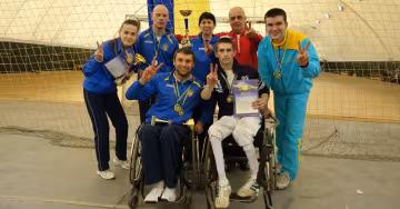 Українські паралімпійці завоювали все “золото” у фехтуванні