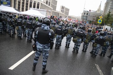 Россия, Москва, митинг