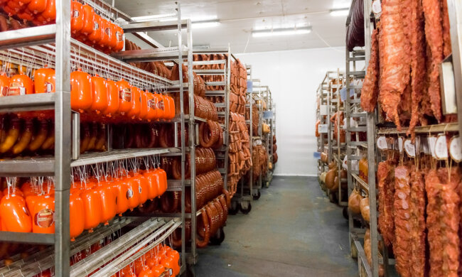 колбаса, магазин, склад