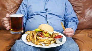 ожирение еда толстяк фастфуд