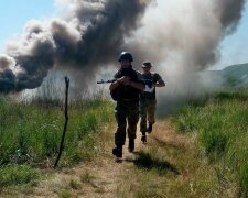 Кадри екстремального тренування українських бійців (фото)