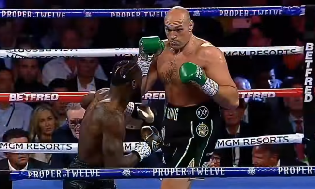 Реванш Ф'юрі - Вайлдер: відео вирішального моменту бою, американець не стримався