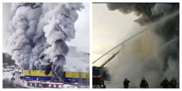 Масштабный пожар вспыхнул в торговом центре, эвакуировали 200 человек: кадры ЧП