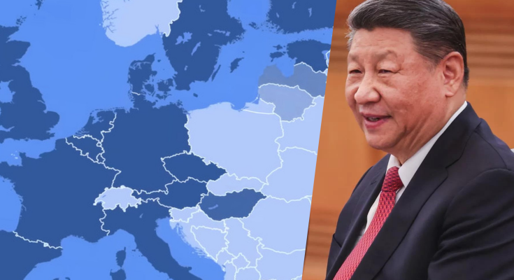 Китай, Європа