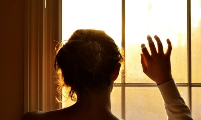 женщина, девушка, силуэт