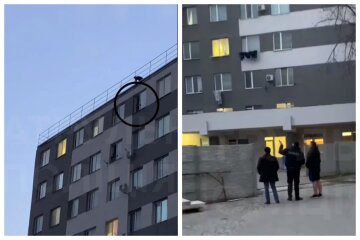 Мужчина в окне на 9-м этаже кричал и звал на помощь: патрульные сообщили о ЧП в Одессе