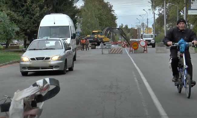 Ограничение движения транспорта в Киеве