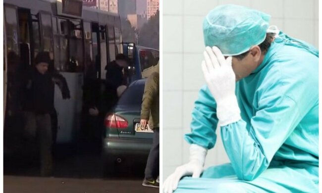 «Місць немає»: лікарів цинічно випихають з транспорту, ніякі документи не допомагають