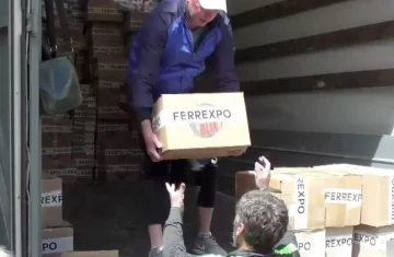 Гуманітарна допомога для пенсіонерів у Київській області