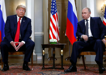 Владимир Путин и Дональд Трамп