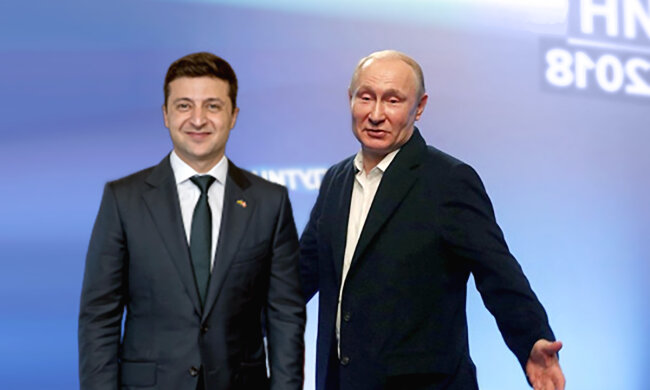Путин, Зеленский