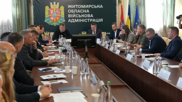Министр экономики Алексей Соболев посетил Житомирщину