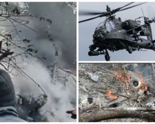 Разбился военный вертолет с главой штаба обороны, много жертв и пострадавших: кадры с места крушения