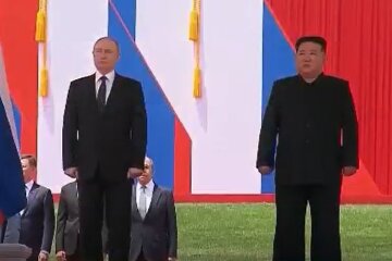 Путин, Ким Чен Ын
