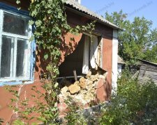 Броневик нацгвардии разрушил жилой дом в Запорожской области (фото)