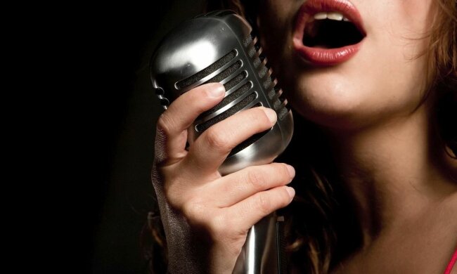 певица-микрофон