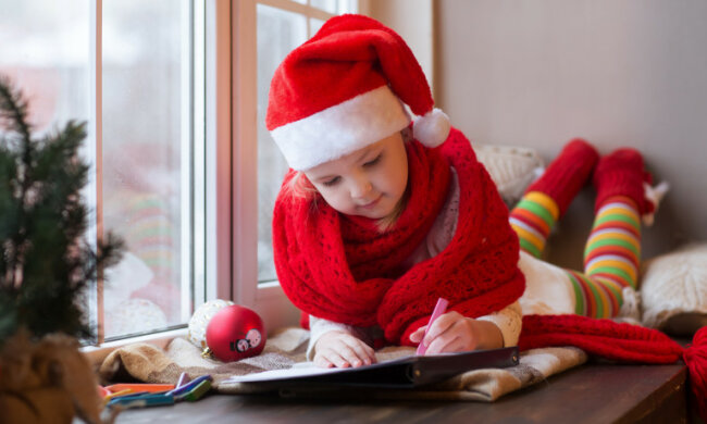 дед мороз, пиьсмо, дети