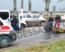В Одесі збили пішоходів: кадри з місця трагедії