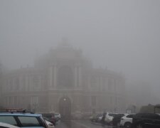 Одесса, туман