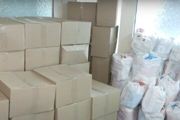 Гуманитарная помощь для пенсионеров в Харьковской области