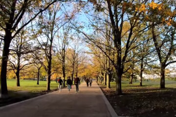 осінь, люди, погода