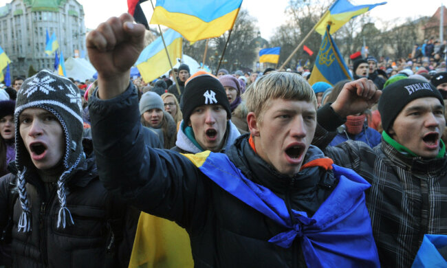 протесты, Украина