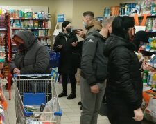 локдаун, украинцы, карантин, супермаркет