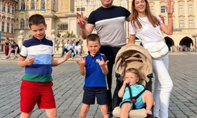 Жена Решетника похвасталась успехами самого младшего сына, кадры: "всего 1 год и 7 месяцев"