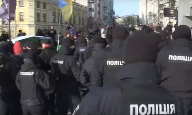 митинг, марш, митинг в Киеве