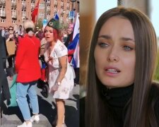 "Російська стидоба в Європі": Мішина приструнила росіян, які влаштували розбірки посеред вулиці