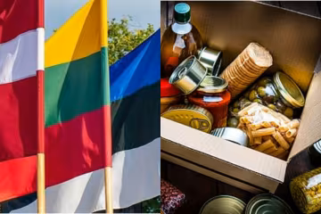 країни Балтії, запаси їжі