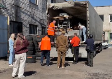 Гуманитарная помощь для пенсионеров в Полтаве