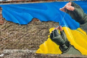 Художник створив унікальний мурал, який присвятив захисникам України: "Талановито і тонко, прямо в серці"