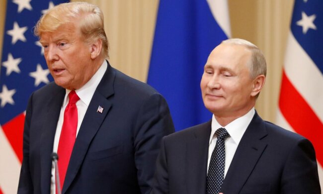 Путин вытесняет Трампа