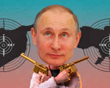 Коллаж Путин Сирия Украина Война