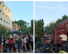 Почалася термінова евакуація: пожежа розгорілася в студентському гуртожитку Одеси, кадри НП