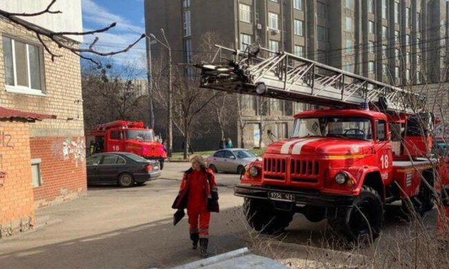 пожар, Киев