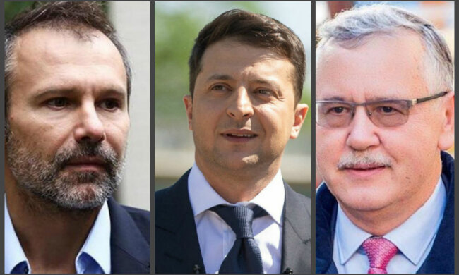 зеленский, вакарчук, гриценко
