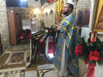 В Ливане духовник Украинской православной церкви провел рождественские богослужения для диаспоры