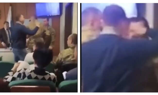 "Слышишь ты, чучело": депутат с кулаками набросился на защитника, видео