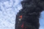 Могут быть сотни жертв: появились кадры изнутри пылающего "как спичка" небоскреба