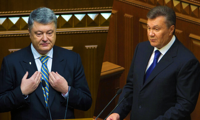 порошенко и янукович