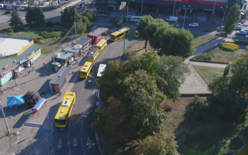 Новий графік руху транспорту в Полтаві