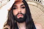 Горячая звезда "Евровидения" Кончита Вурст расстегнула рубашку и решила освежиться: "Мне это нравится"