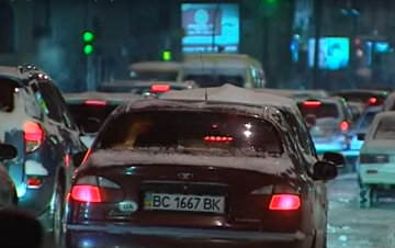пробки, авто и грузовики