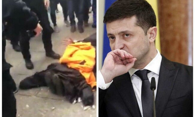 Трагедия под окнами Зеленского: первые подробности самоподжога мужчины