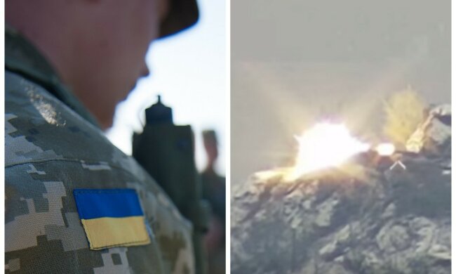 ЗСУ завдали нищівного удару по позиціях бойовиків: момент атаки потрапив на відео