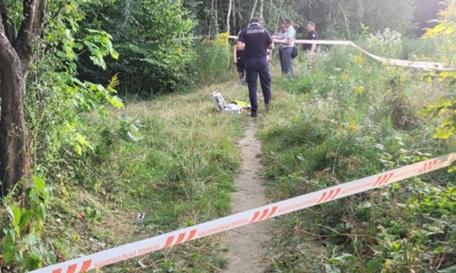 полиция, полиция Украины, место преступления