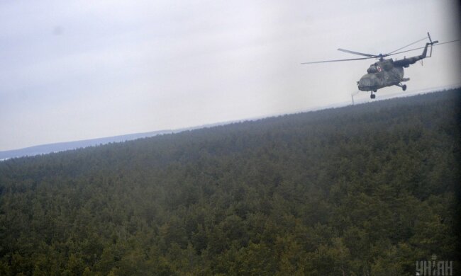 УНИАН, АТО, Донбасс, Вертолет