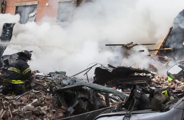 Explosion Causes Two Buildings To Collapse In Manhattan’s East Harlem Neighborhood